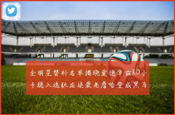 全明星替补名单揭晓爱德华兹KD小卡稳入选狄龙逆袭老詹哈登成黑马