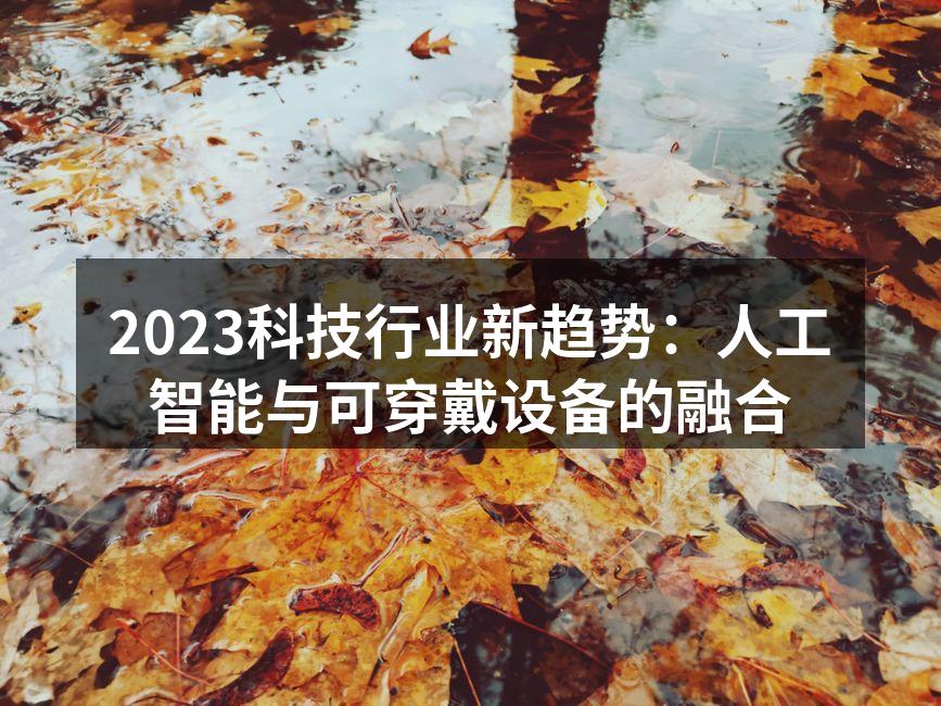 可穿戴设备在健康管理中的应用